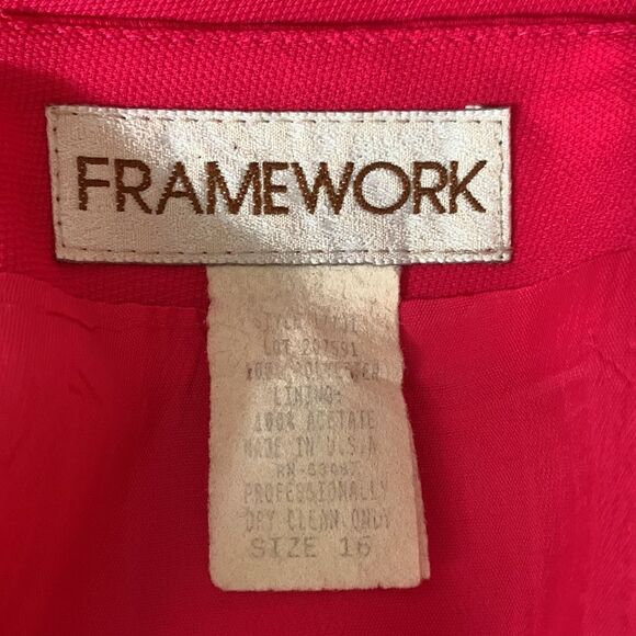 Pink A-Line Dress Skirt - Picture 4 of 6